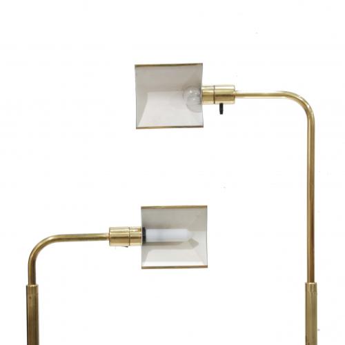PAIR OF STANDING LAMPS, MID C20th