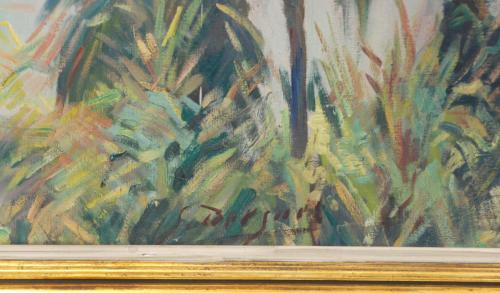 GUILLERMO BERGNES SOLER (1888-1975). "LANDSCAPE"