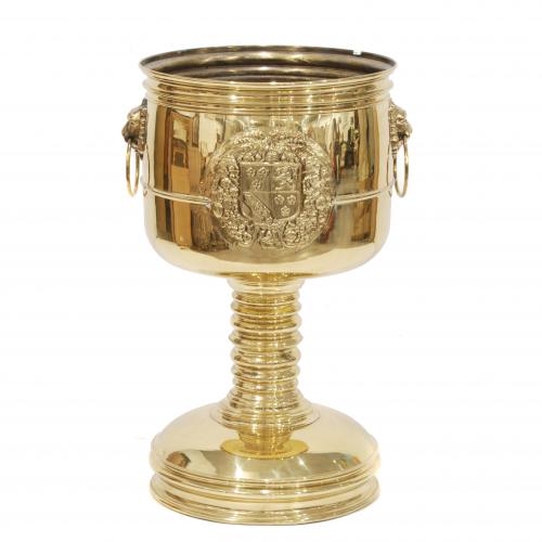 LARGE GOBLET - PLANTER, C20th