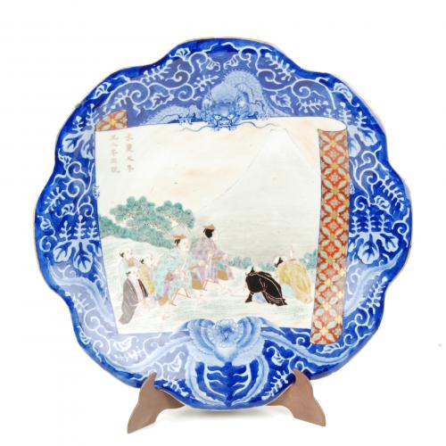 JAPANESE PLATE  EARLY C20th