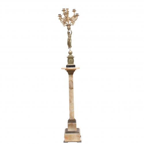 NEOCLSSICAL CANDELABRA, LATE C19th- EARLY C20th