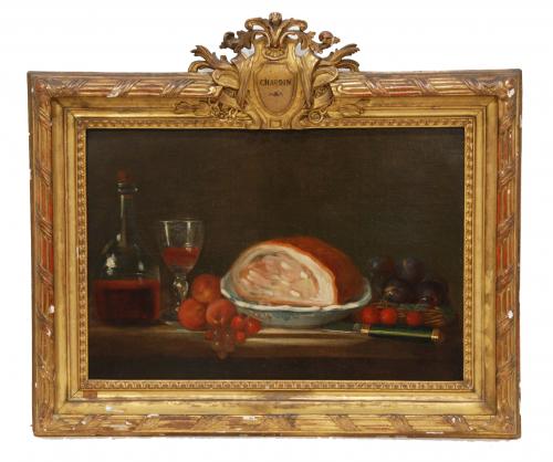 FRENCH SCHOOL, C19th "PAIR OF STILL LIFES"
