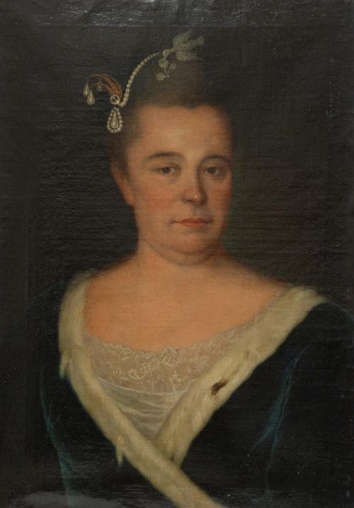 SPANISH SCHOOOL, C20th "PAIR OF PORTRAITS"