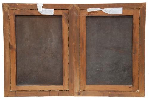 SPANISH SCHOOOL, C20th "PAIR OF PORTRAITS"