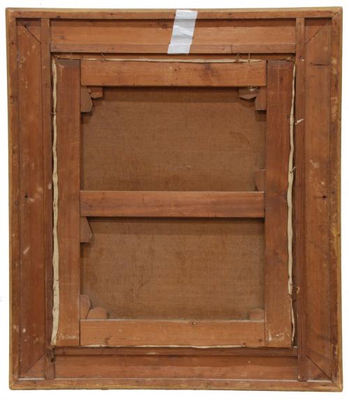 SPANISH-PORTUGUESE SCHOOL, C19th "PORTRAIT OF A LADY".