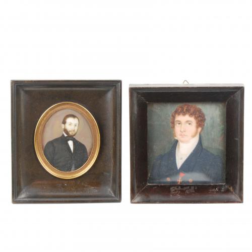 SPANICH SCHOOL, C19th "PORTRAITS OF GENTLEMEN".