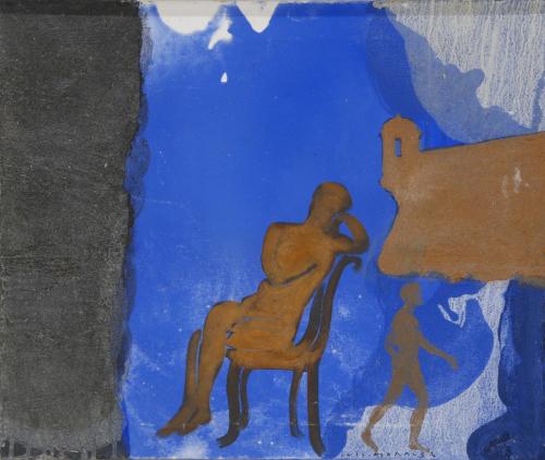 LUIS MARAVER (1960). Untitled