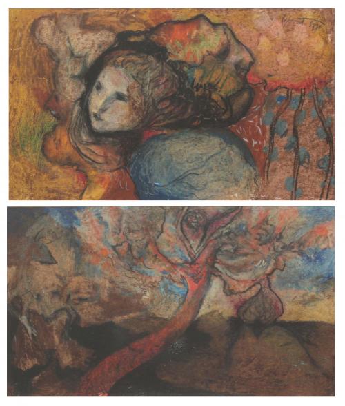 MODEST CUIXART i TÀPIES (1925-2007). PAIR OF DRAWINGS, 1970.