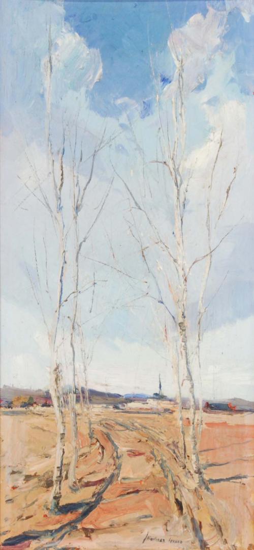 JOSEP MARTINEZ LOZANO (1923-2006). "PAISAJE".