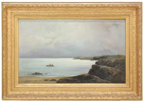 RAMON MARTI ALSINA (1826-1894). "SEASCAPE" 1887