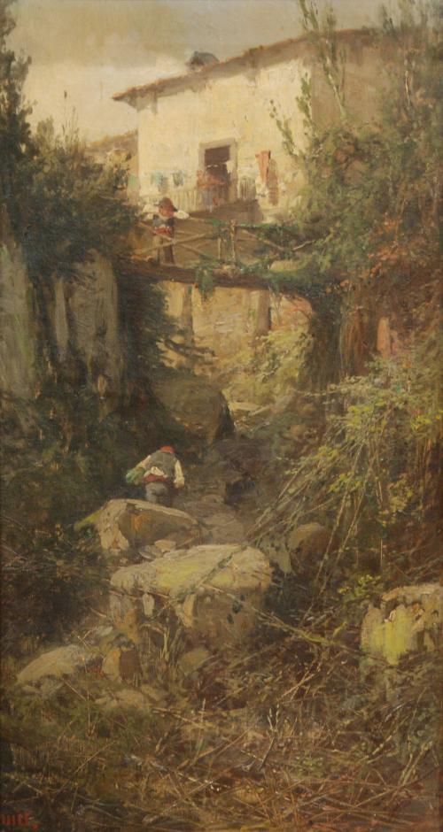 JOSEP ARMET I PORTANELL (1843-1911). "LANDSCAPE"