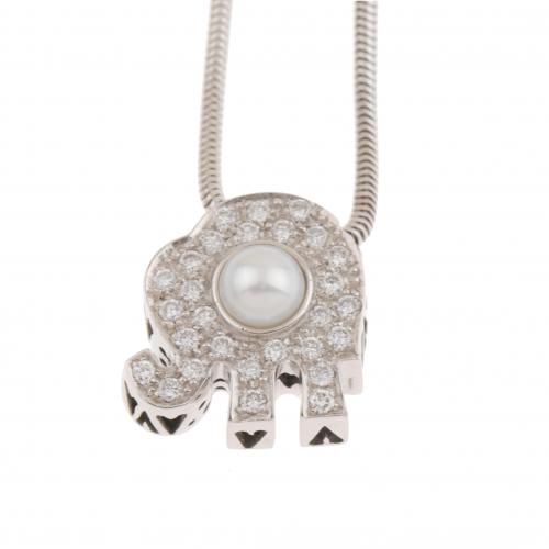 DIAMOND ELEPHANT PENDANT