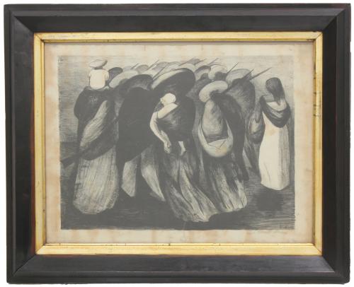 JOSÉ CLEMENTE OROZCO (1883-1949). "PEASANTS"