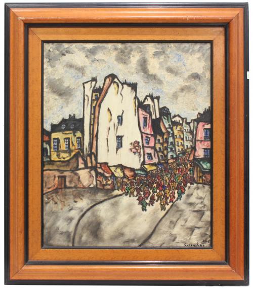 JOSÉ GARCÍA-TELLA (1906-1983). "RUE L'ARBALETÈ", PARIS.