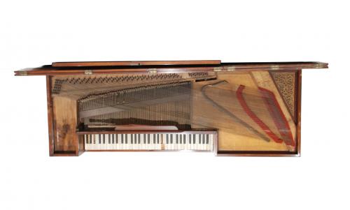 "CLEMENTI & CO NEW PATENT LONDON", PIANO DE MESA INGLÉS, PR