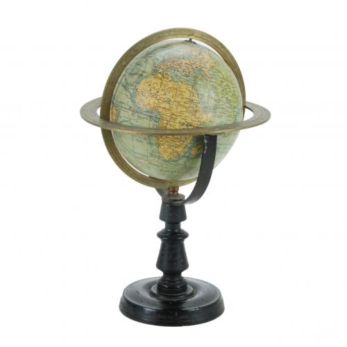 J. FOREST.  WORLD GLOBE, PARIS, MID C19th