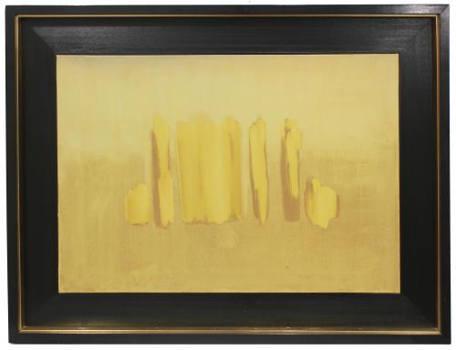 JOSEP NAVARRO VIVES (1931). "YELLOW FIGURES", 1977