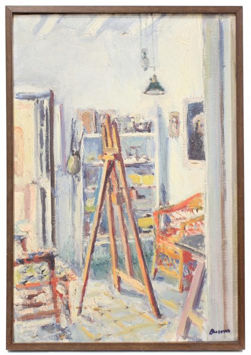 SIMÓ BUSOM (1927). "SUMMER STUDIO", 1981.