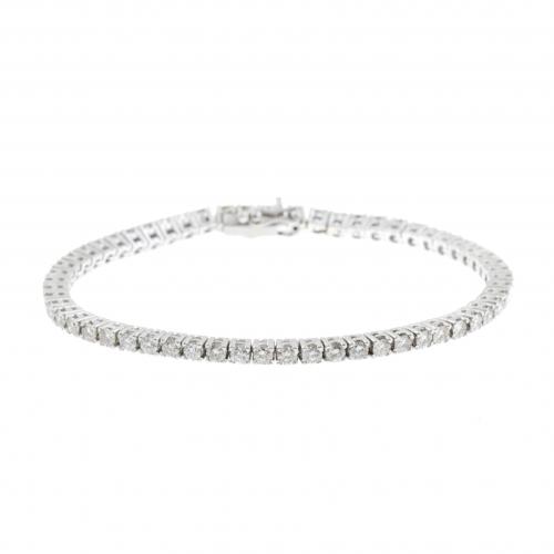PULSERA RIVIÈRE DE DIAMANTES.