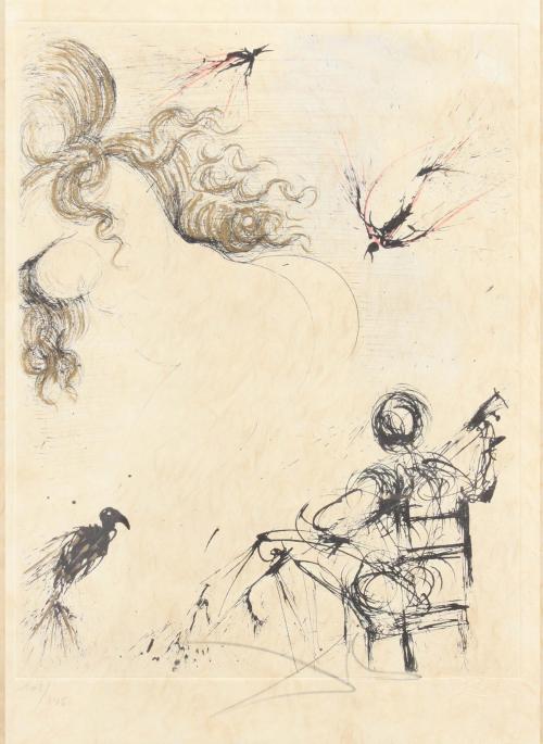 SALVADOR DALÍ I DOMÈNECH (1904-1989). "SECRET POEMS OF APOL