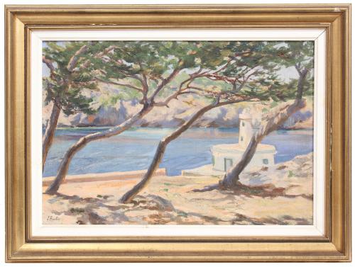 JOAN FUSTER BONNIN (1870-1945). "SÓLLER PORT".