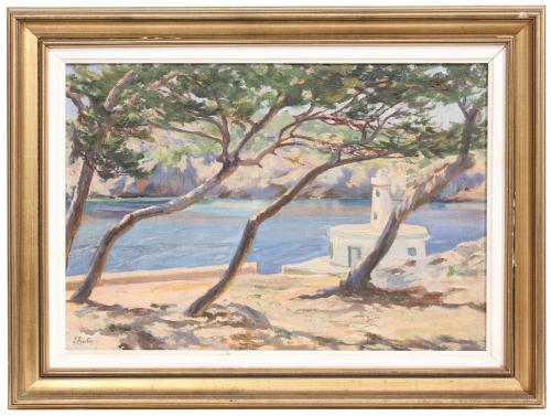 JOAN FUSTER BONNIN (1870-1945). "PUERTO DE SÓLLER".