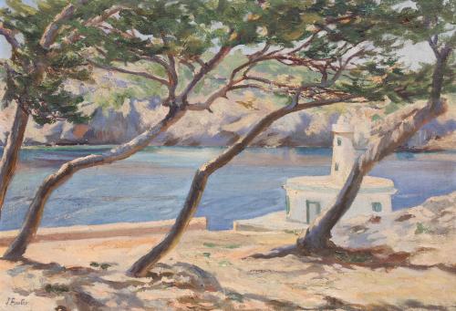 JOAN FUSTER BONNIN (1870-1945). "SÓLLER PORT".