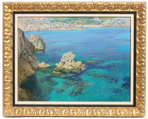 LORENZO CERDÀ BISBAL (1862-1956). "MAJORCAN COAST".