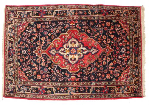 PERSIAN CARPET, MID C20th.