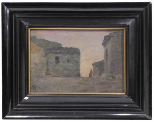 MODEST URGELL I INGLADA (1839-1919). "TWILIGHT".