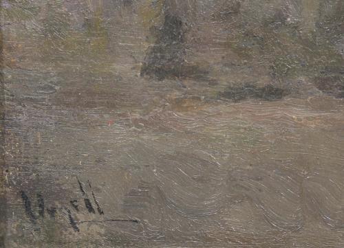 MODEST URGELL I INGLADA (1839-1919). "TWILIGHT".