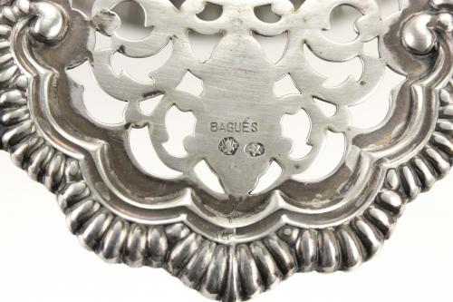 SILVER BARCELONA CENTREPIECE, MID C19th.