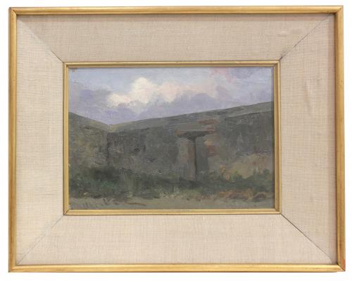MODEST URGELL I INGLADA (1839-1919). "GARDEN WALL".