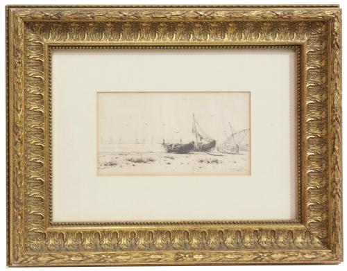 MODEST URGELL I INGLADA (1839-1919). "BOATS".
