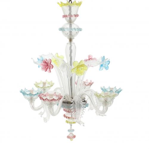 MURANO CEILING LIGHT, C20th.