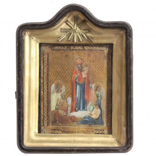 LITHUANIAN ICON, C19th-C20th.