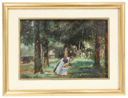 FELIP MASO DE FALP (1851-1929). "FIGURES IN THE WOOD".