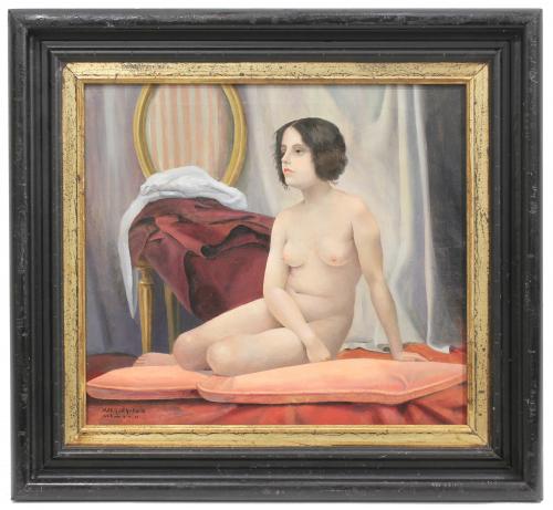 JOSEP MARIA MARQUES PUIG (1890-1950). "FEMALE NUDE". 1923.