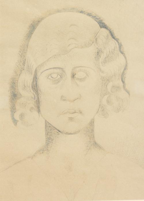 MANOLO HUGUÉ (1872-1945). "LONELINESS", CIRCA 1930.