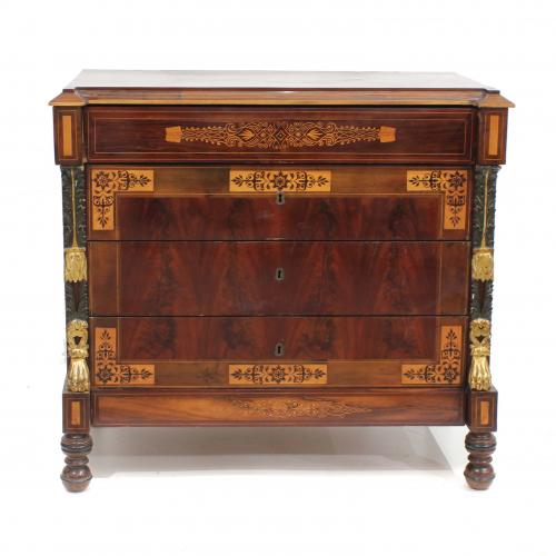 SPANISH CHEST OF DRAWERS (MARIA CRISTINA PERIOD), CIRCA 183