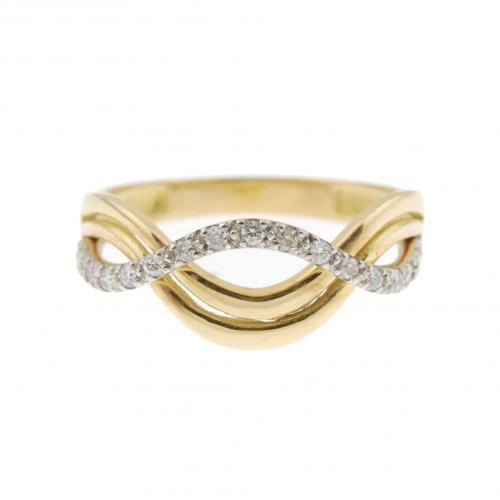 SORTIJA CON DIAMANTES.