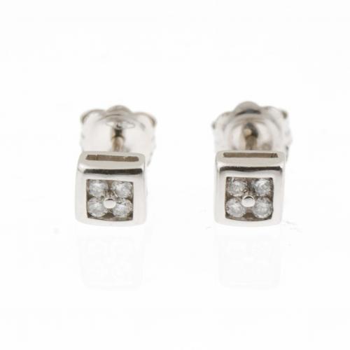 PENDIENTES CON DIAMANTES.