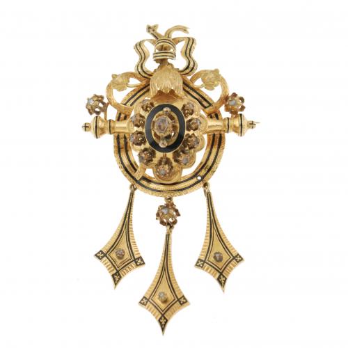 BROCHE ISABELINO.