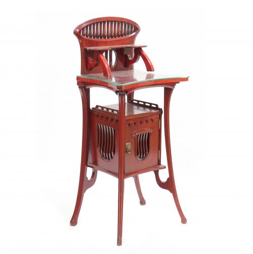 ART DECO BEDSIDE TABLE, CIRCA 1920 