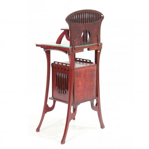 ART DECO BEDSIDE TABLE, CIRCA 1920 