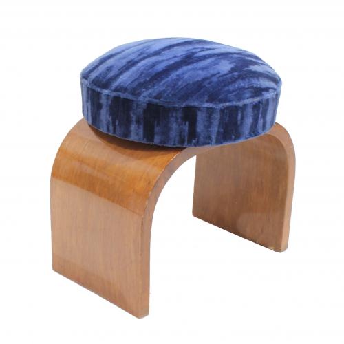 ART DECO STYLE STOOL, C20th.
