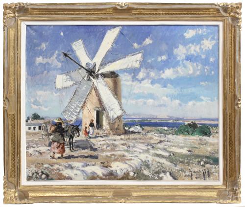 IGNACIO GIL (1913-2003). "MILL".