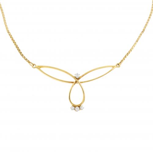 COLLAR CON DIAMANTES.