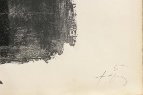 ANTONI TÀPIES (1923-2012). "ESGRAFIATS SOBRE NEGRE", 1976.