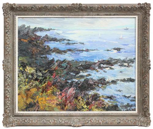 JOAN ABELLÓ (1922-2008). "CADAQUÉS". 1984.